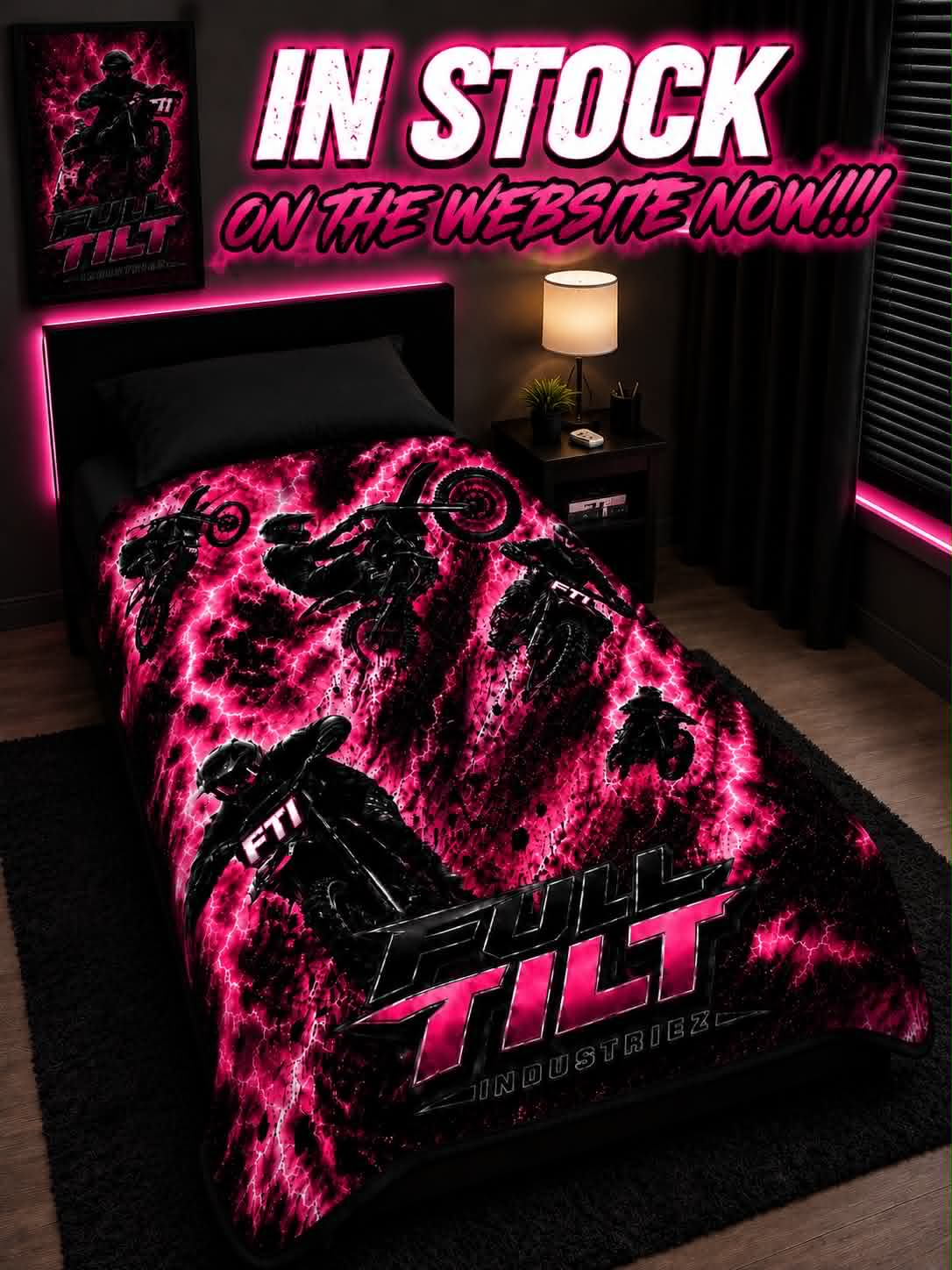 Pink Full Tilt Blanket