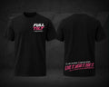 Adults Unisex Tshirt-Pink Logo