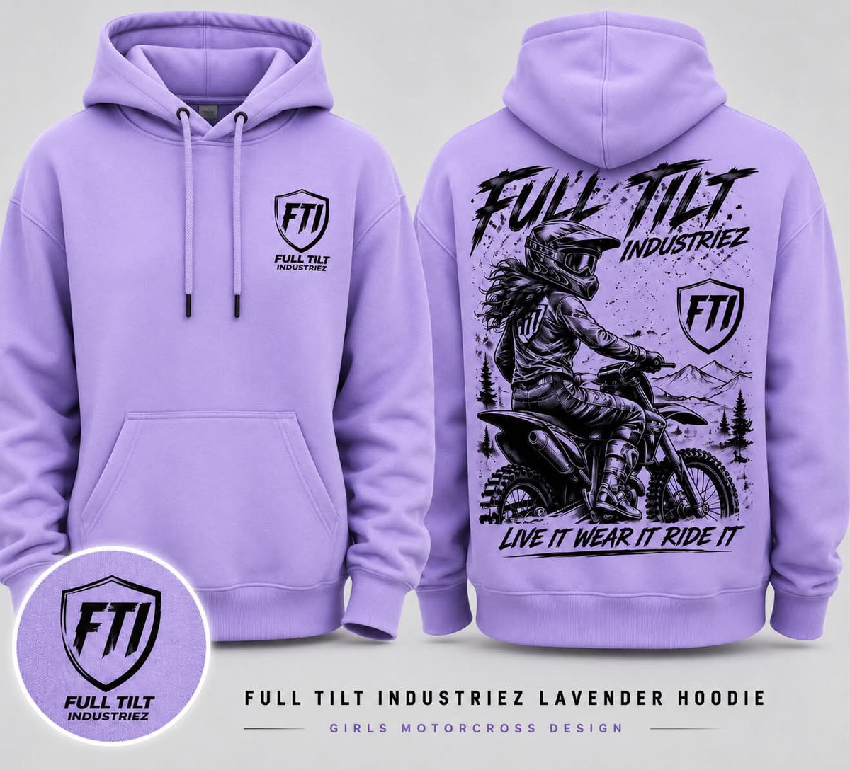 Women's Purple Hoodie