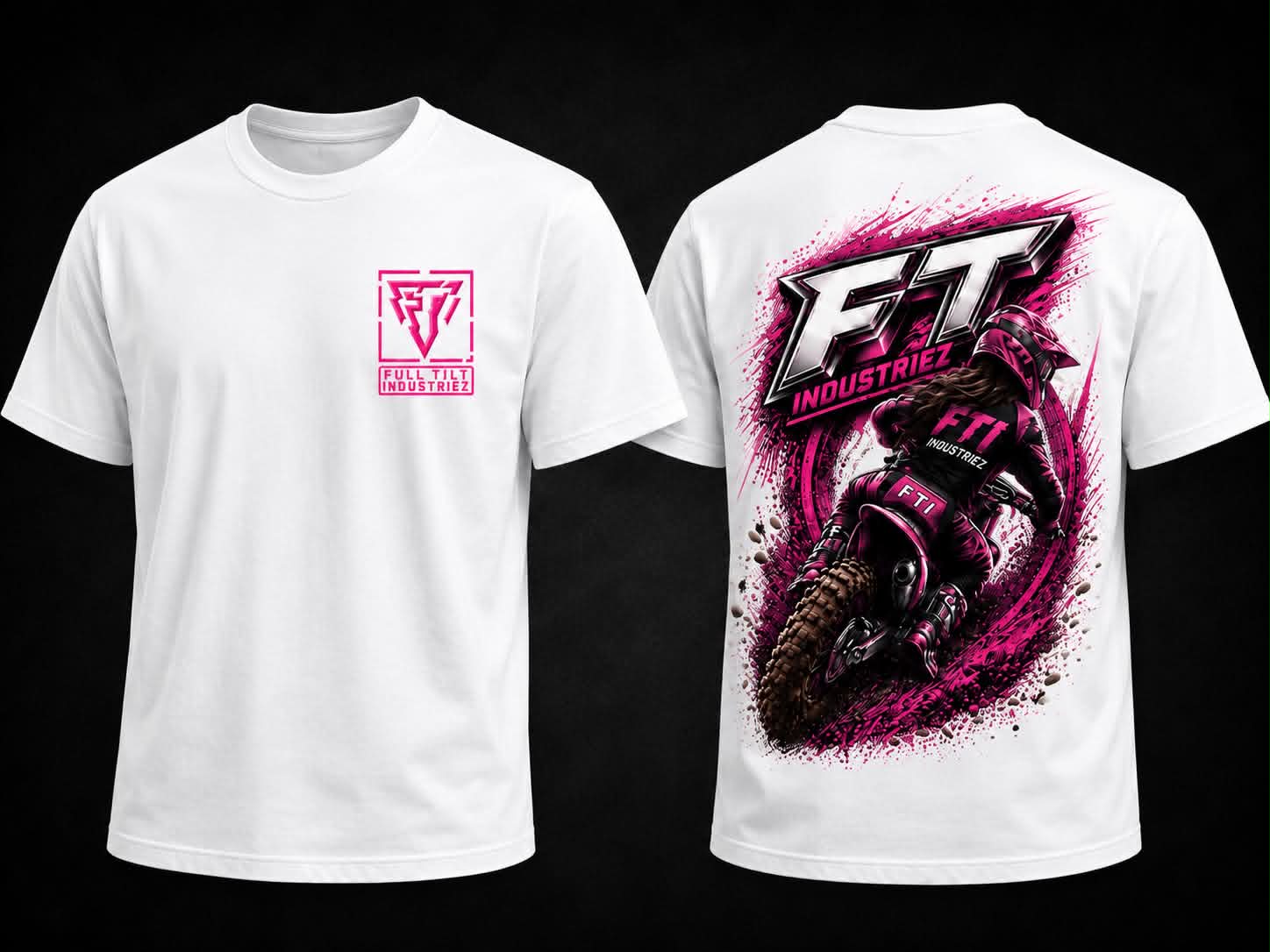 Adult Unisex T-shirt Girl Design