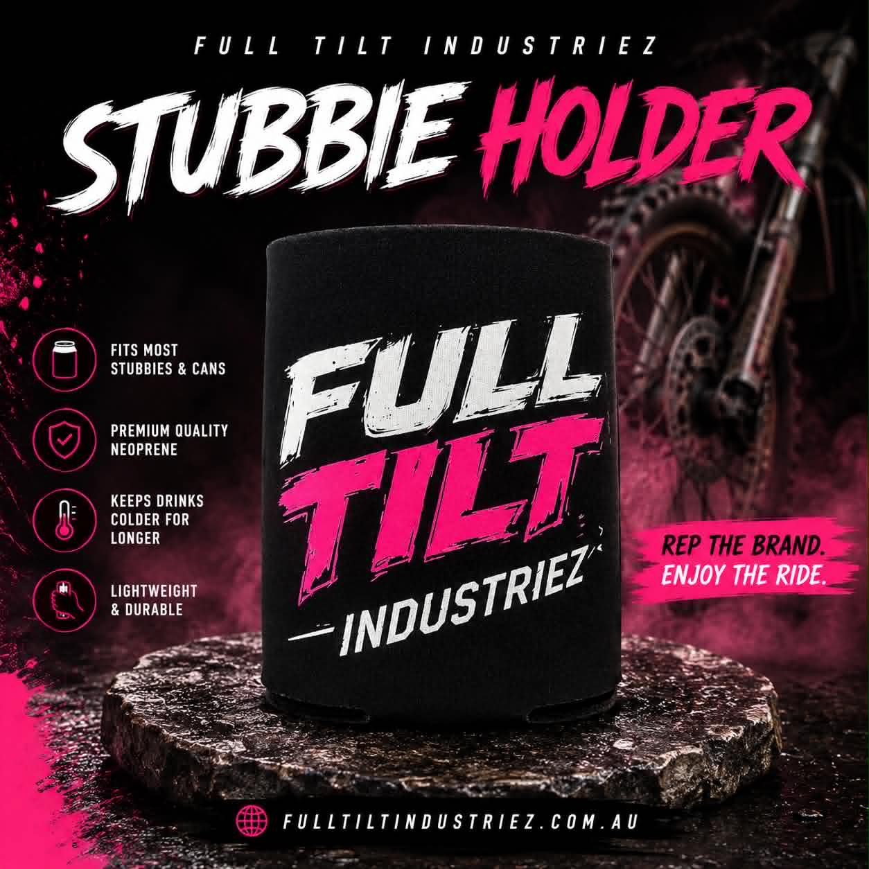 Full Tilt Stubbie Holders