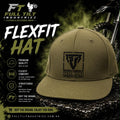 Full Tilt Premium Flexfit Hat-Olive Green