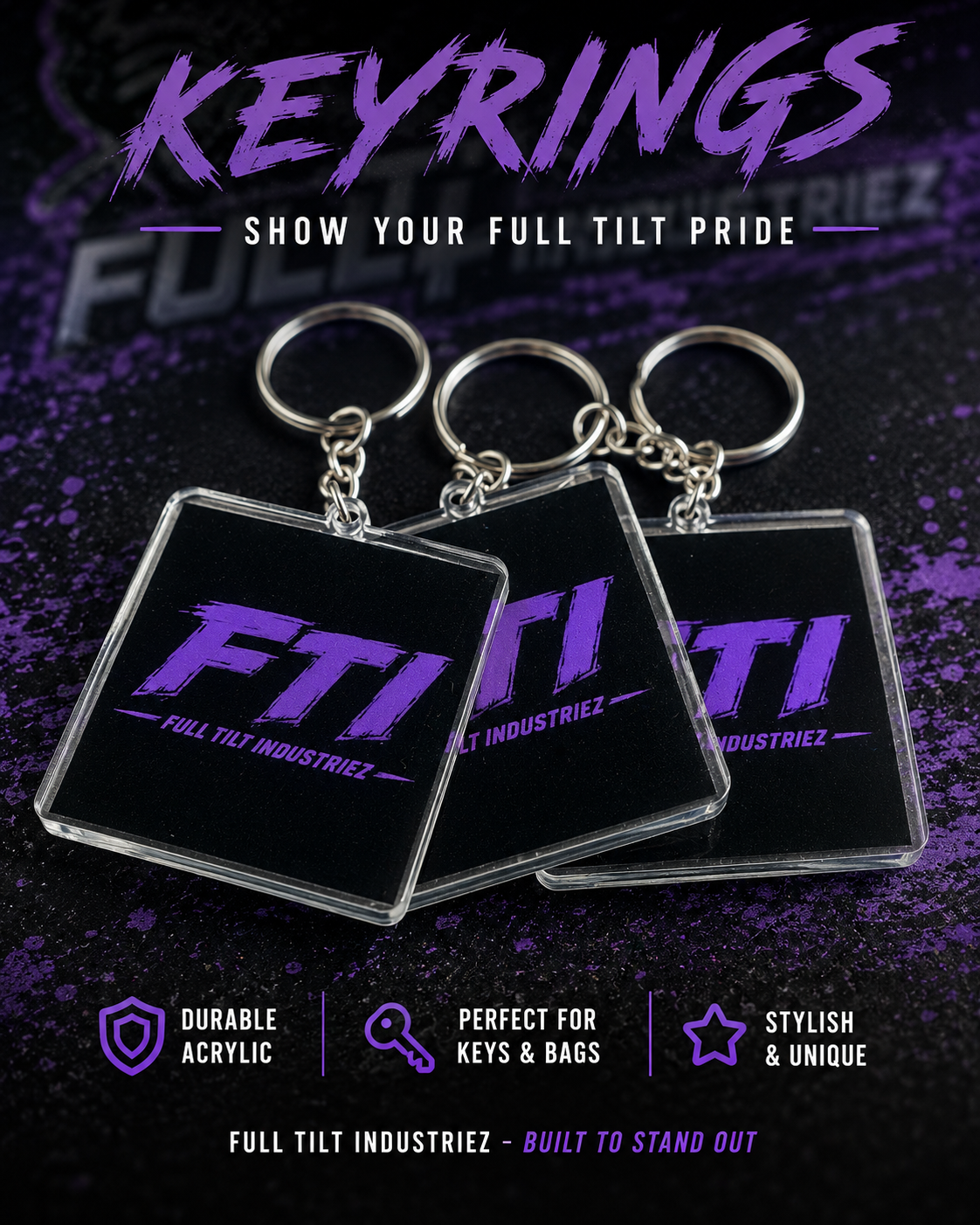 Full Tilt Keychain