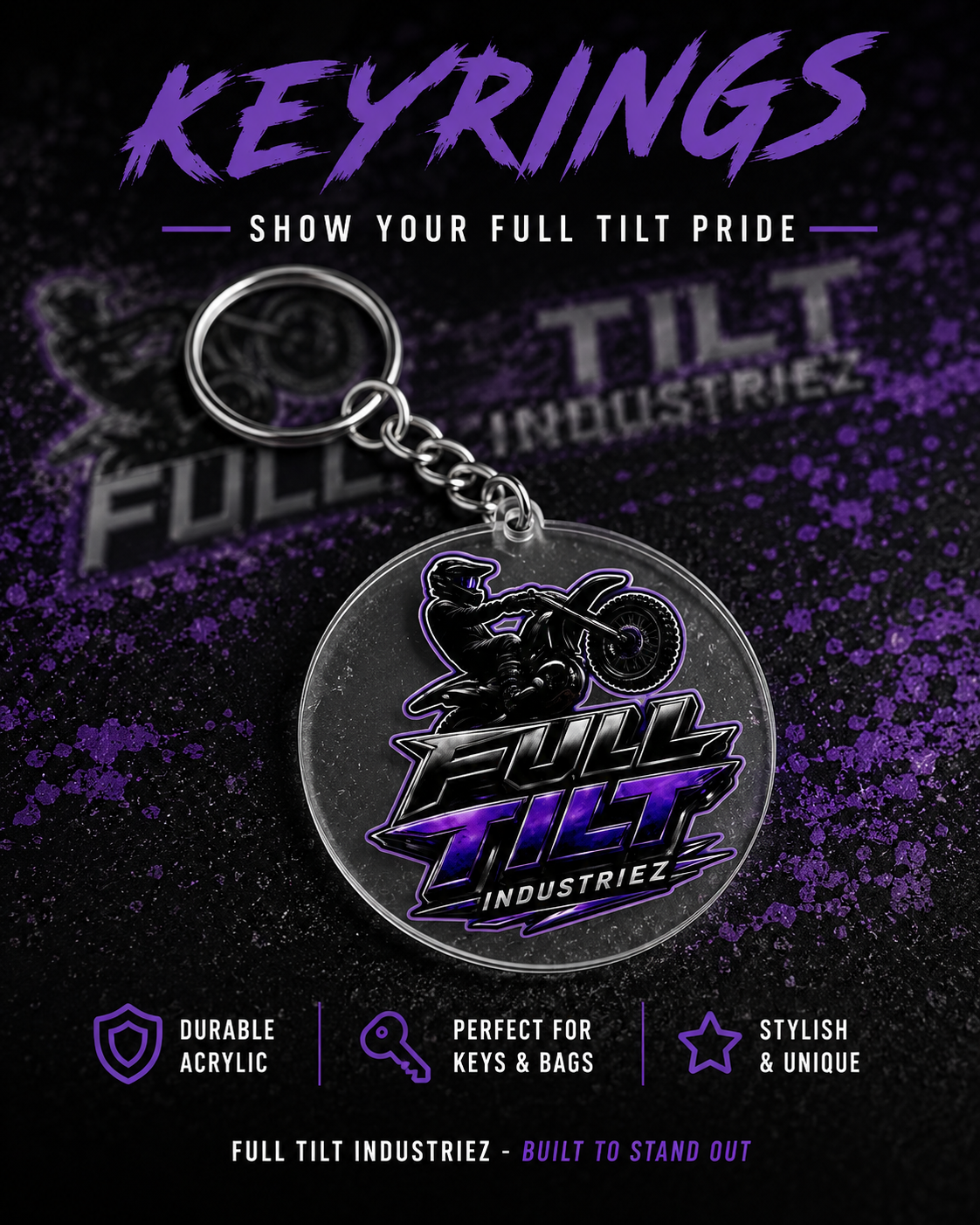 Full Tilt Keychain