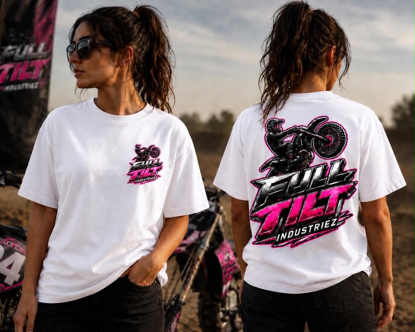 Women's Soft Cotton Tee WHITE